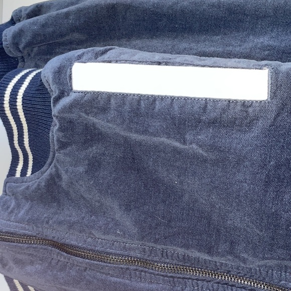 XS American Eagle “Honestly” Velvet Varsity Jacket - Picture 5 of 7